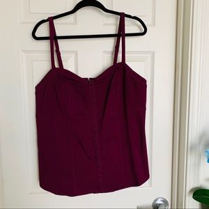torrid Tops - Torrid corset tank top torrid Tops - Torrid corset tank top